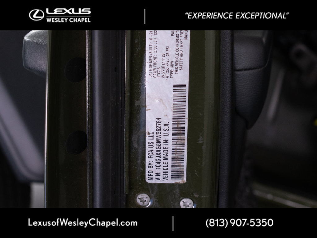 Used 2021 Jeep Wrangler Sport AWD/4WD image 20