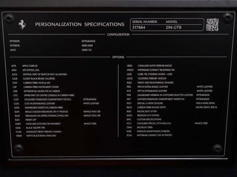 Certified 2025 Ferrari 296 GTB image 22