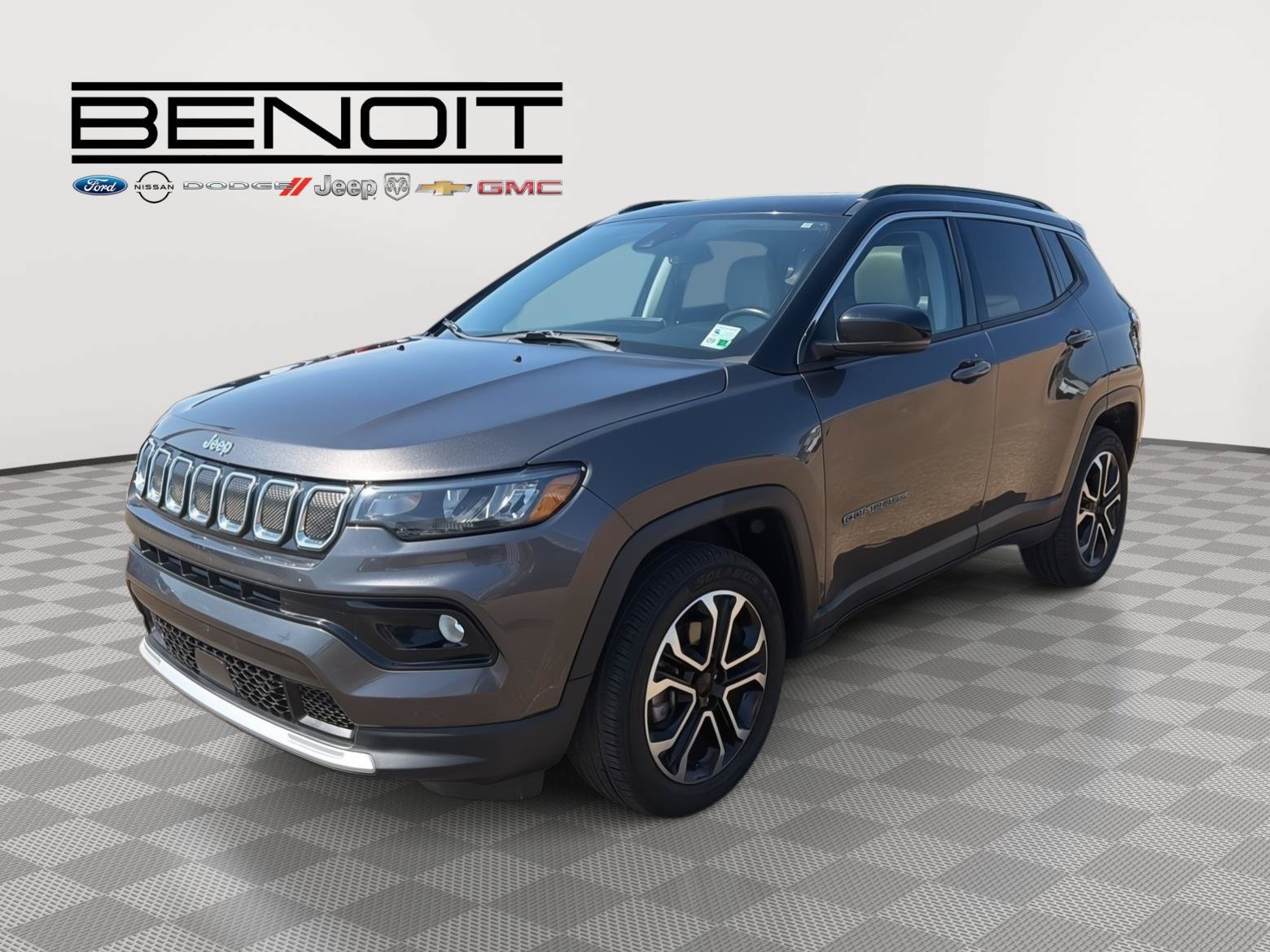 Used 2022 Jeep Compass Limited w/ Sun and Sound Group AWD/4WD image 1