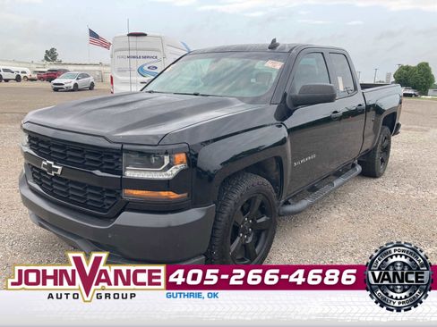 Used 2018 Chevrolet Silverado 1500 W/T w/ Black Out Edition RWD image 1