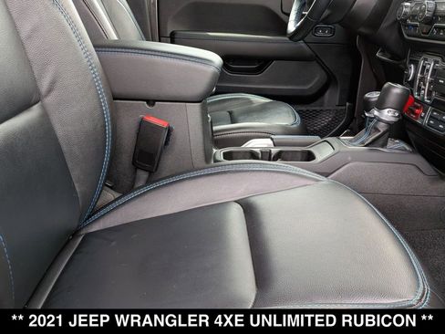 Used 2021 Jeep Wrangler Unlimited Rubicon 4xe w/ Steel Bumper Group AWD/4WD image 28