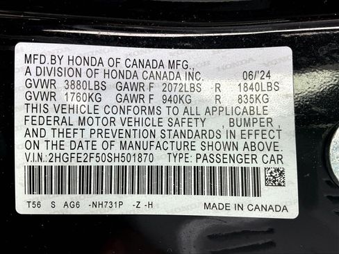 Used 2025 Honda Civic Sport image 18