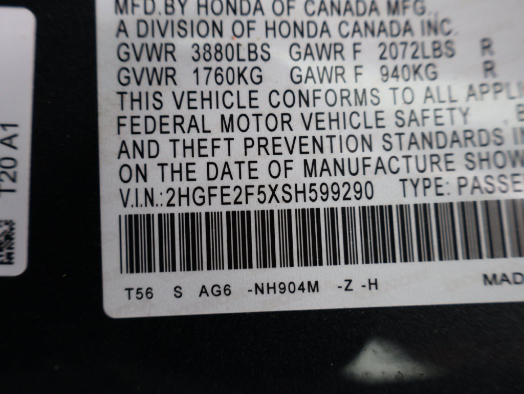 Certified 2025 Honda Civic Sport image 32