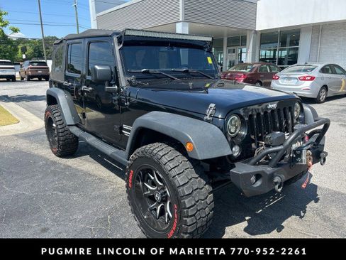 Used 2017 Jeep Wrangler Unlimited Sport w/ Quick Order Package 24S AWD/4WD image 8
