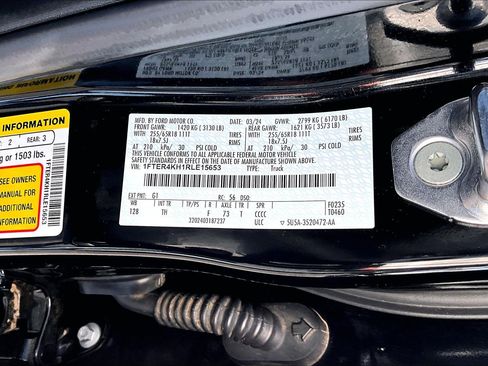 Used 2024 Ford Ranger Lariat w/ FX4 Off-Road Package image 20