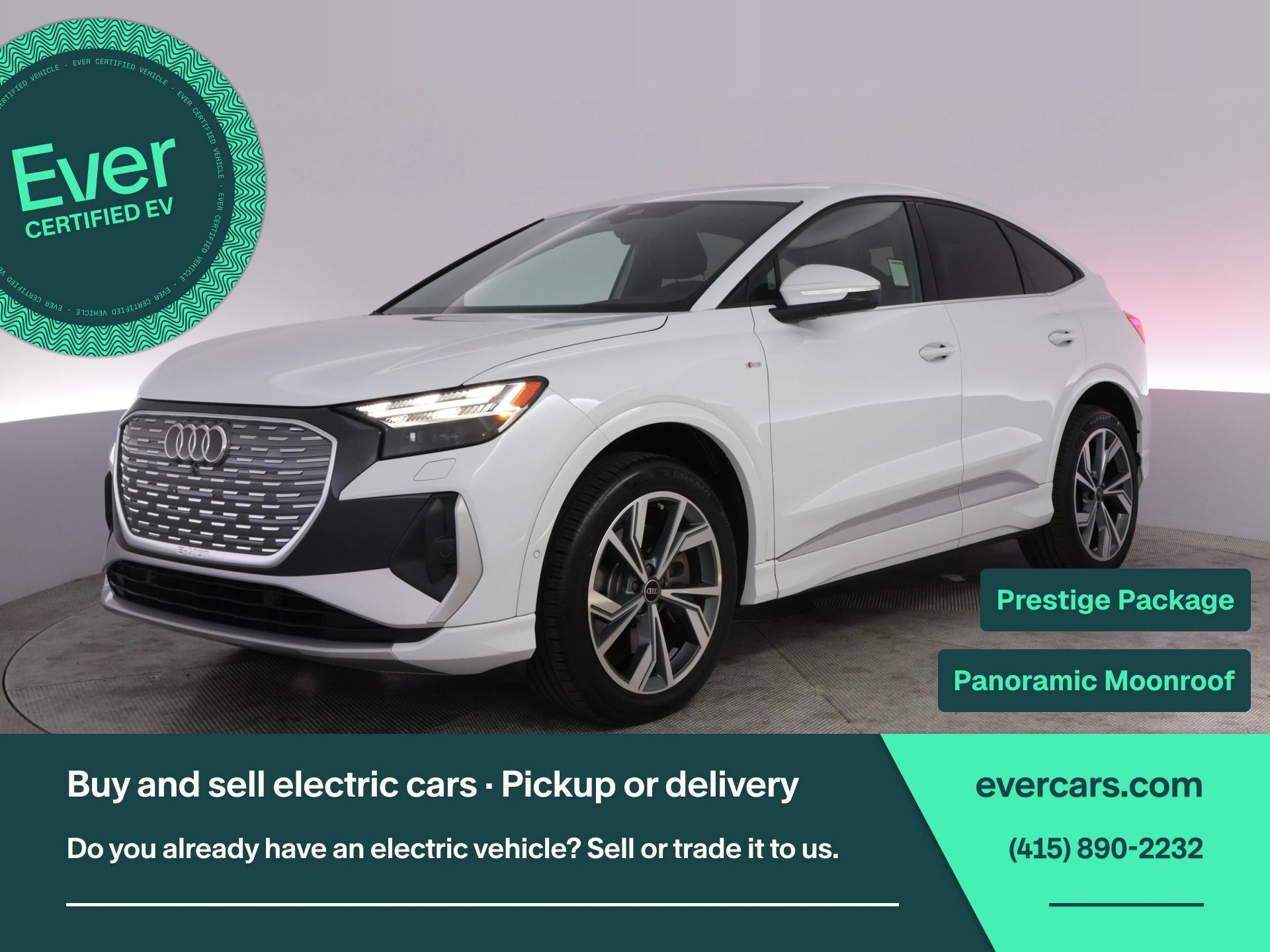 Used 2024 Audi Q4 e-tron Prestige AWD/4WD image 1