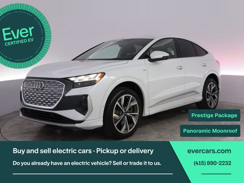 Used 2024 Audi Q4 e-tron Prestige AWD/4WD image 1