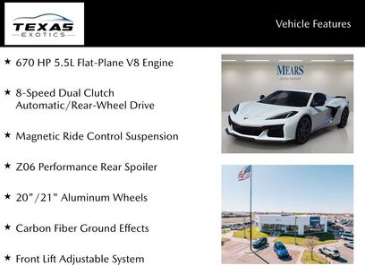 Used 2024 Chevrolet Corvette Z06 w/ Battery Protection Package