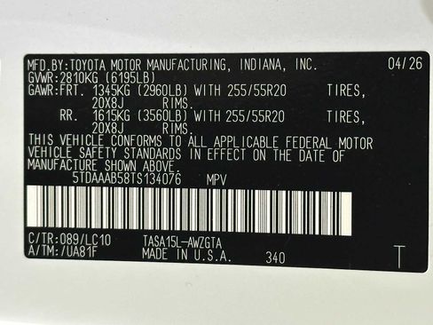 Certified 2026 Toyota Grand Highlander AWD image 38