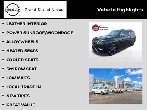 Used 2022 Nissan Armada Platinum w/ Captain's Chairs Package RWD image 4