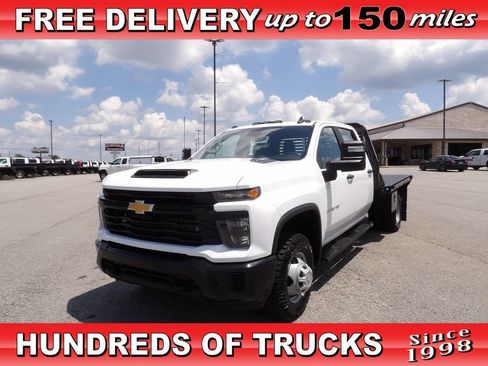 Used 2024 Chevrolet Silverado 3500 W/T w/ Snow Plow Prep Package AWD/4WD image 1