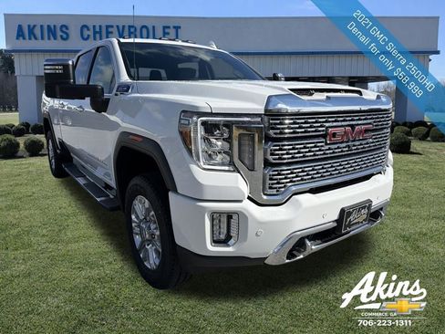 Certified 2021 GMC Sierra 2500 Denali w/ Denali Ultimate Package AWD/4WD image 4