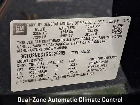 Used 2016 GMC Sierra 1500 SLT w/ All-Terrain Package AWD/4WD image 21