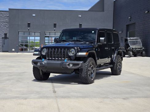 Used 2022 Jeep Wrangler Unlimited Rubicon 4xe w/ Cold Weather Group image 2