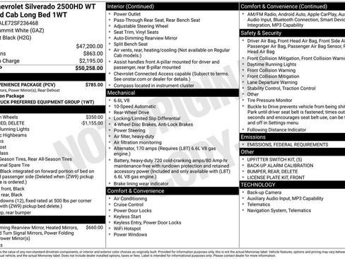 New 2025 Chevrolet Silverado 2500 W/T w/ WT Convenience Package image 34