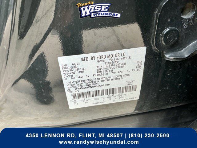 Used 2022 Ford Explorer Platinum AWD/4WD image 30