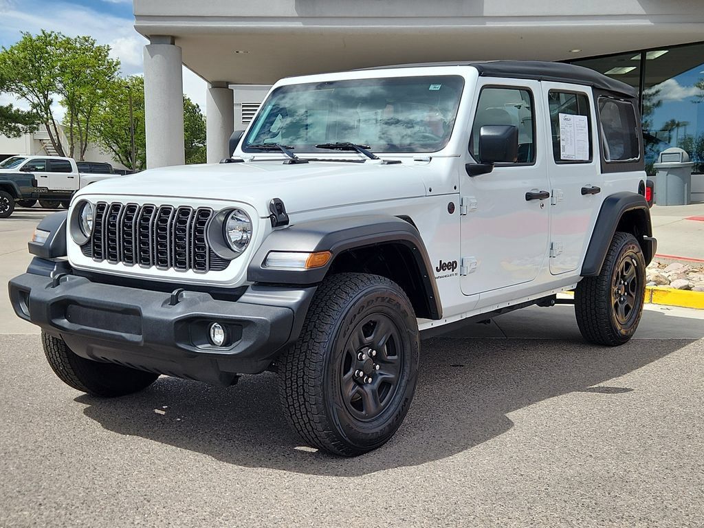 Certified 2025 Jeep Wrangler Unlimited Sport AWD/4WD image 4