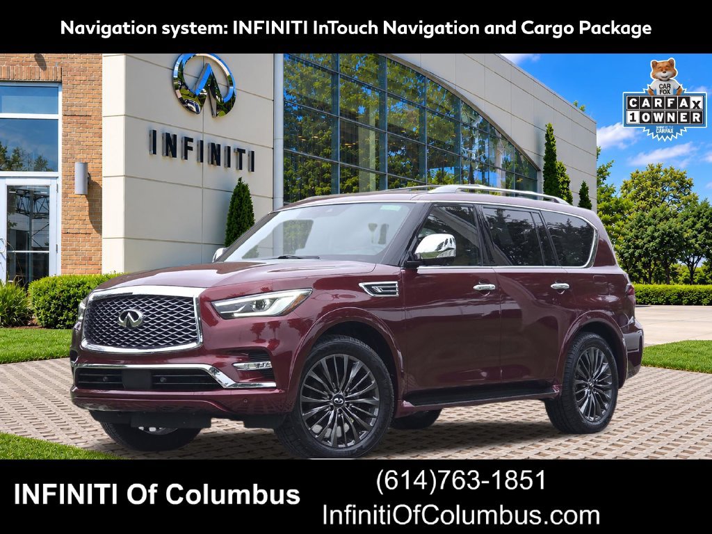 Used 2023 INFINITI QX80 Sensory w/ Cargo Package AWD/4WD image 1