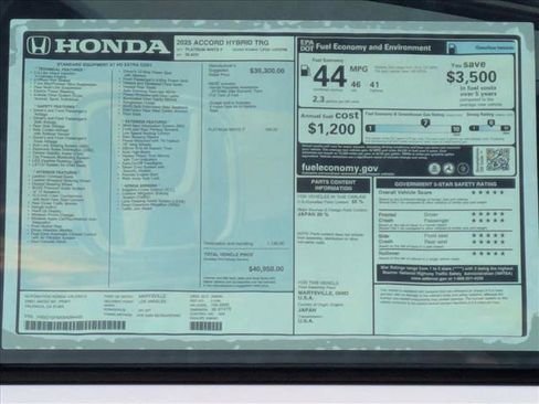 New 2025 Honda Accord Touring image 18