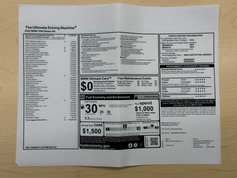 Used 2022 BMW 330i Sedan image 36