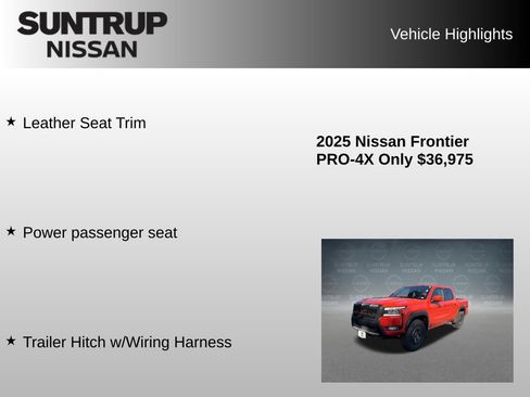 Used 2025 Nissan Frontier PRO-4X w/ Pro Premium Package AWD/4WD image 39