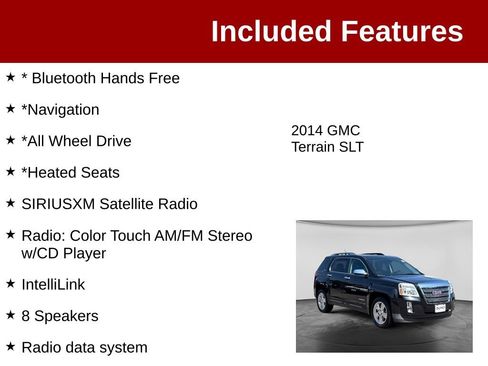 Used 2014 GMC Terrain SLT AWD/4WD image 3