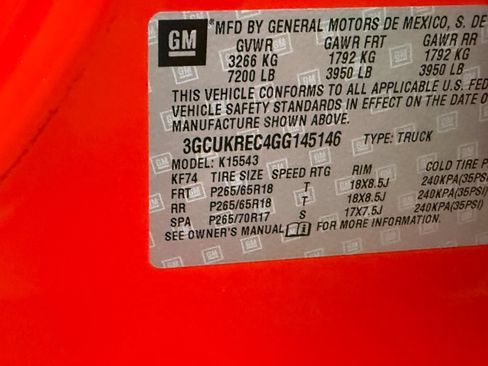 Used 2016 Chevrolet Silverado 1500 LT w/ All Star Edition AWD/4WD image 54