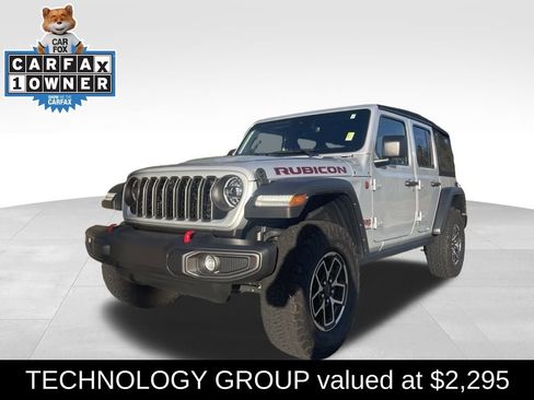 Used 2024 Jeep Wrangler Unlimited Rubicon w/ Technology Group image 1