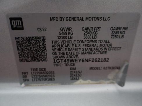 Used 2022 GMC Sierra 3500 Denali w/ Denali Ultimate Package AWD/4WD image 99