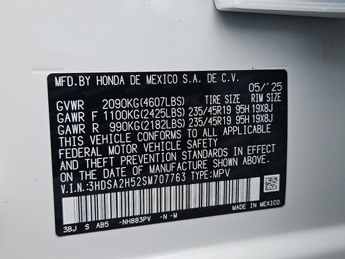 Certified 2025 Acura ADX A-Spec AWD/4WD image 28