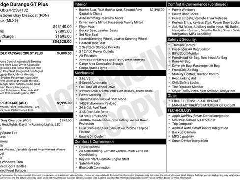 Used 2023 Dodge Durango GT AWD/4WD image 44