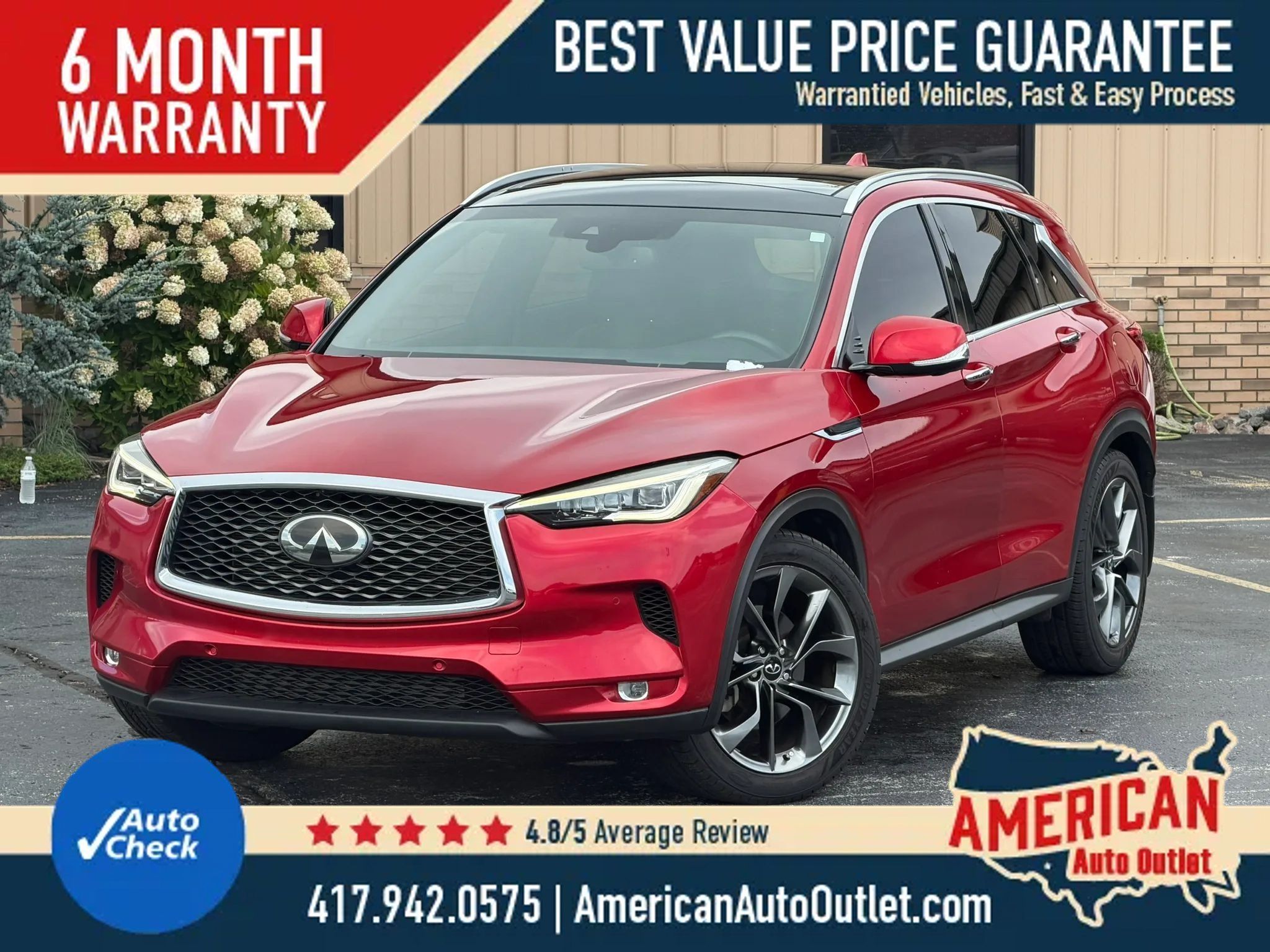 Used 2021 INFINITI QX50 Autograph FWD image 1
