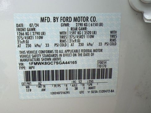 Used 2025 Ford Explorer ST AWD/4WD image 20