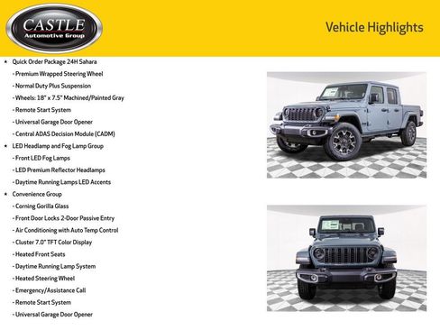 New 2026 Jeep Gladiator Sport image 7