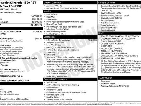 Used 2021 Chevrolet Silverado 1500 RST AWD/4WD image 5
