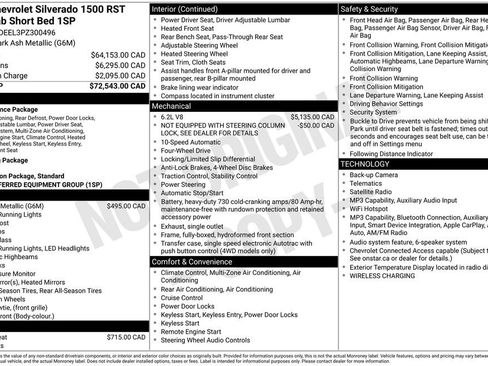 Used 2023 Chevrolet Silverado 1500 RST AWD/4WD image 10
