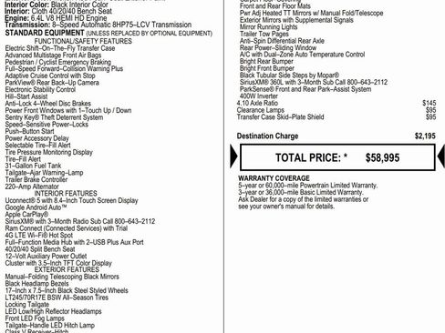 New 2026 RAM 2500 Tradesman image 2