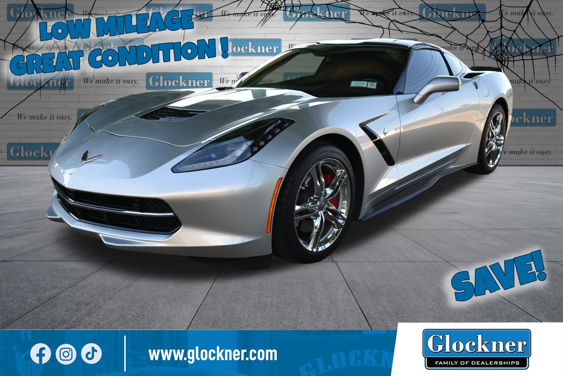 Used 2017 Chevrolet Corvette Stingray Coupe w/ 2LT Preferred Equipment Group RWD image 1