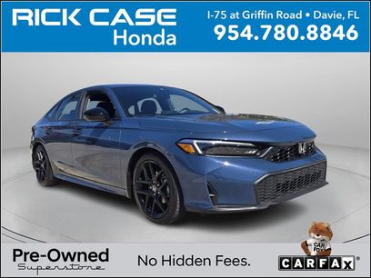 Certified 2025 Honda Civic Sport