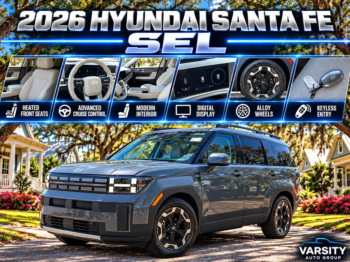 Used 2026 Hyundai Santa Fe SEL FWD image 1