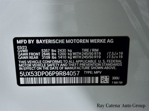 Certified 2023 BMW X3 xDrive30i w/ Premium Package image 33