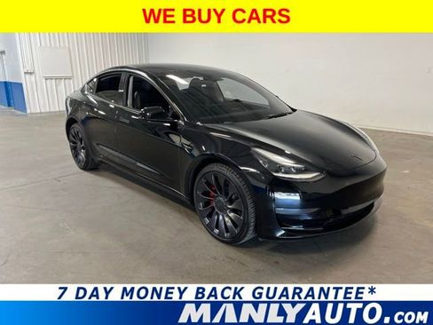 Used 2022 Tesla Model 3 Performance AWD/4WD image 1