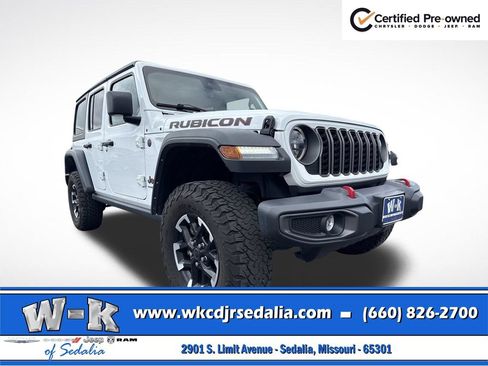 Certified 2025 Jeep Wrangler Unlimited Rubicon AWD/4WD image 3