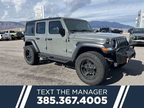 Used 2019 Jeep Wrangler Unlimited Sport S image 1
