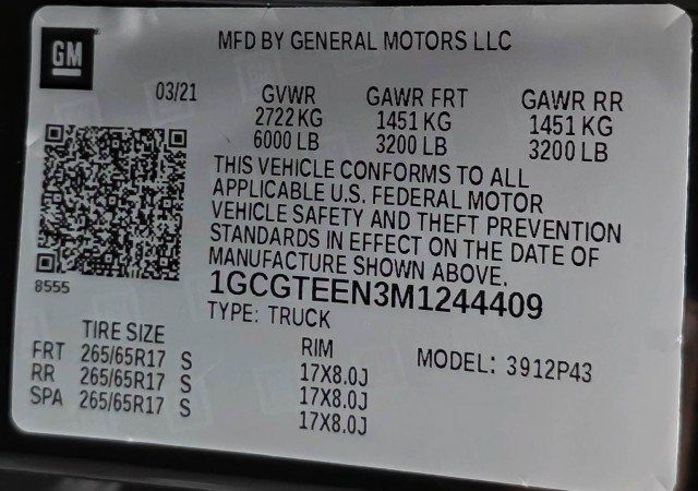 Used 2021 Chevrolet Colorado ZR2 w/ ZR2 Midnight Special Edition AWD/4WD image 42