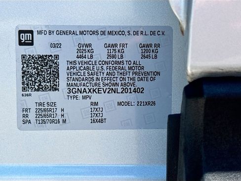 Used 2022 Chevrolet Equinox LT FWD image 32