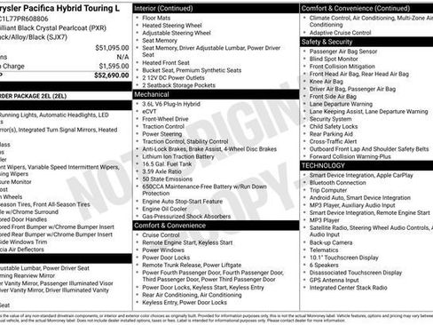 Used 2023 Chrysler Pacifica Touring-L FWD image 30