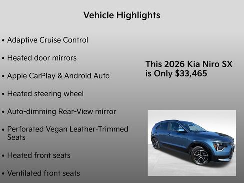 New 2026 Kia Niro FWD image 33