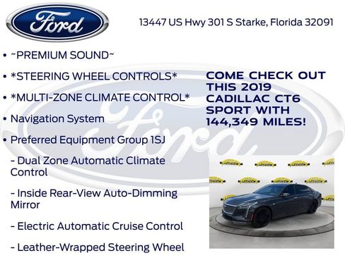 Used 2019 Cadillac CT6 Sport AWD/4WD image 15