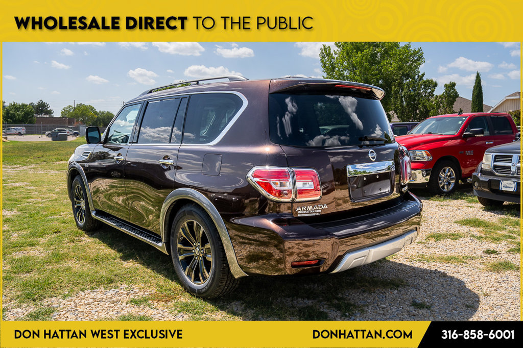 Used 2017 Nissan Armada Platinum w/ Captain Seat Package AWD/4WD image 34
